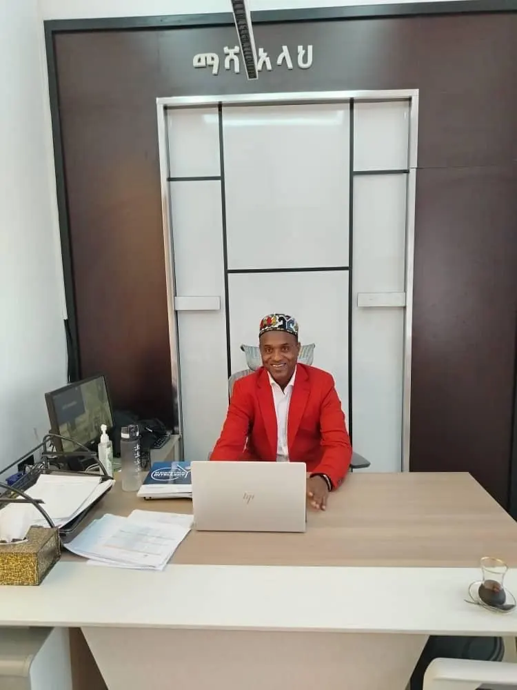 Mr. Nuru Seid Abegaz, founder and owner